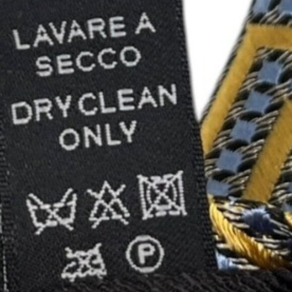 Ermenegildo Zegna Silk Necktie Tie Made in Italy 3 3/8" x 58" - Picture 7 of 9